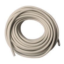 Ledning rund grå 2 x 0,75 mm² 10 meter - Elworks 